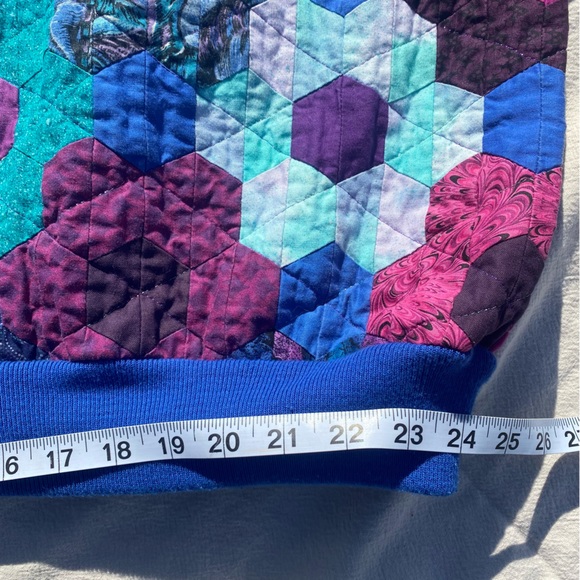 Patchwork QUILT Handmade Jacket Vintage - Picture 11 of 16